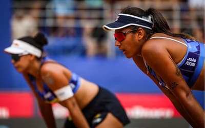 Duda e Ana Patrícia são derrotadas em revanche da final das Olimpíadas de Paris 2024