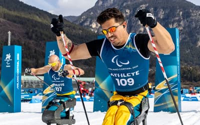Do asfalto à neve: a história de Cristian Ribera até o pódio inédito nas Paralimpíadas de Inverno