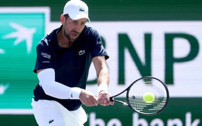 Djokovic explica lesão estranha no braço durante o Indian Wells