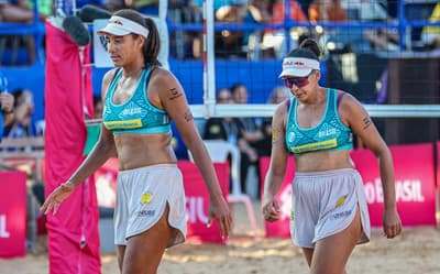 Duda e Ana Patrícia são superadas na final do Circuito Mundial em João Pessoa