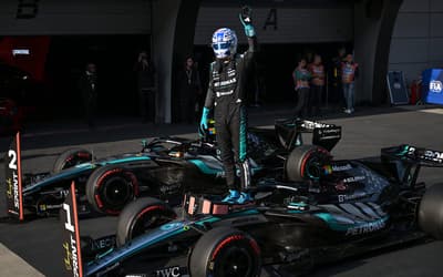 George Russell domina único treino livre do GP da China na F1; Bortoleto é 12º