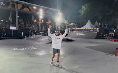 Fenômeno japonês, Ginwoo Onodera vai à pista do Mundial de Skate lesionado