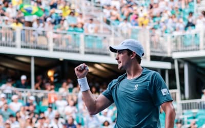 Europeus reagem à vitória de João Fonseca no Miami Open: 'Brilhante'