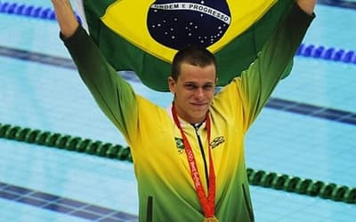 César Cielo tem o segundo recorde mundial mais longevo da natação brasileira; veja quem está à frente
