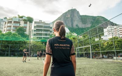 No Rio, Malaguetas impulsiona o futebol de mulheres e quer se tornar clube profissional