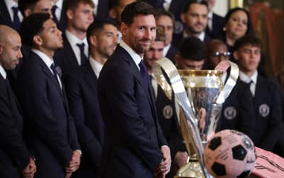Trump cita Pelé ao falar de Messi em encontro com o Inter Miami: 'Ele é'