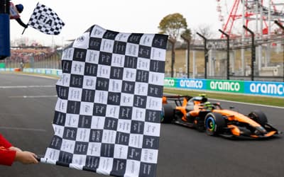 Após problemas, atual campeã da F1 volta ao pódio no GP do Japão