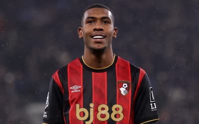 Rayan marcou o gol de empate do Bournemouth sobre o Everton pela Premier League (Foto: Divulgação/Bournemouth)