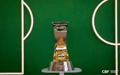 Troféu taça Série B 2025 (Foto: Junior Souza/CBF)