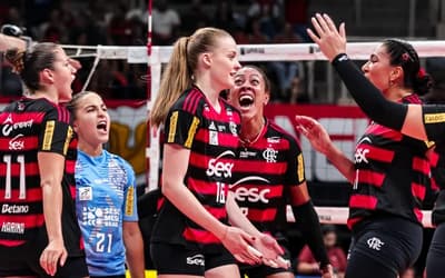 AO VIVO: Sesc Flamengo e Praia Clube se enfrentam na semifinal da Superliga