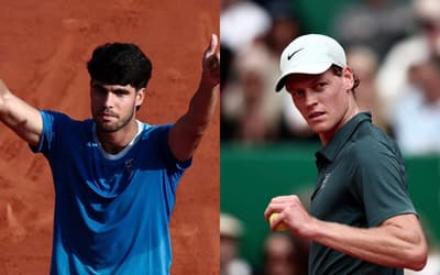 Alcaraz x Sinner na final do Masters 1000 de Monte Carlo: horário e onde assistir