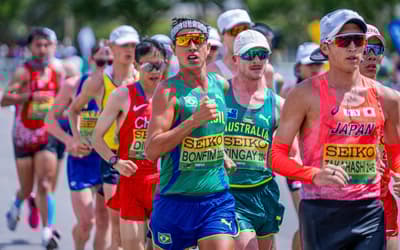 Caio Bonfim é bronze no Mundial de Marcha Atlética em dia histórico