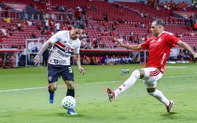Veja gols em Internacional x São Paulo: Colorado sai na frente, mas Calleri iguala