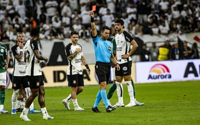 CBF divulga áudio do VAR nas expulsões do Corinthians contra o Palmeiras