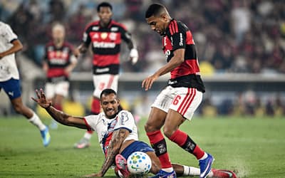 Lance de Samuel Lino em Flamengo x Bahia repercute: 'Desistindo'