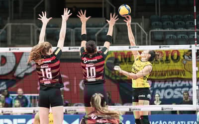 AO VIVO: Siga os lances de Praia Clube x Sesc Flamengo na semifinal da Superliga Feminina