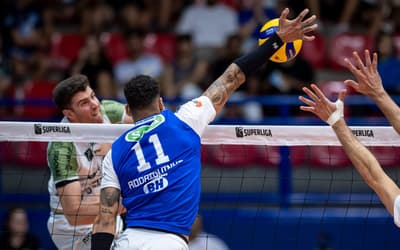 AO VIVO: Siga os lances de Goiás x Sada Cruzeiro nas quartas da Superliga Masculina
