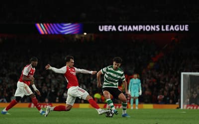Sporting assusta, mas Arsenal segura vantagem em casa e avança na Champions League
