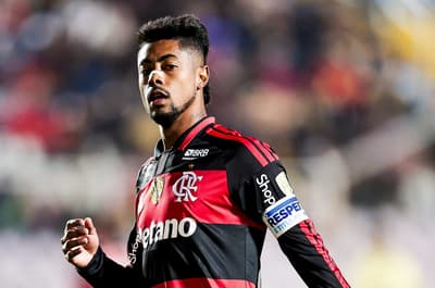 Bruno Henrique pelo Flamengo na Libertadores; veja números