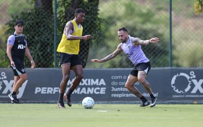 Dúvidas na equipe: As opções de Domínguez para escalar o Atlético contra o Cruzeiro