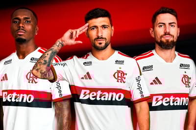 Manto branco! Flamengo lança nova camisa para 2026