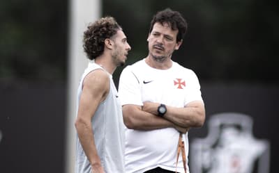 Vasco se prepara para reencontro com Fernando Diniz em duelo com o Corinthians