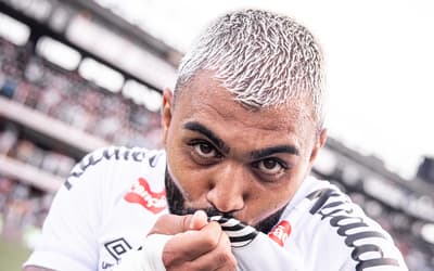 Atitude de Gabigol em Flamengo x Santos viraliza: 'Está doido'
