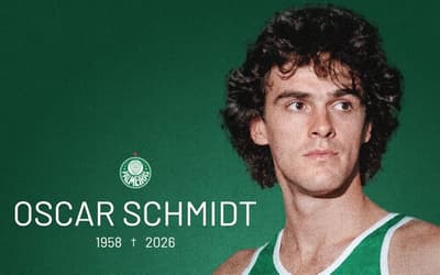 Ídolo do basquete usa postagem do Palmeiras para se despedir de Oscar Schmidt