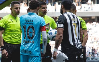 Com Neymar de volta, IA crava resultado de Santos x Atlético-MG pelo Brasileirão