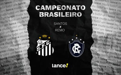 Santos x Remo: onde assistir, horário e prováveis escalações pelo Brasileirão