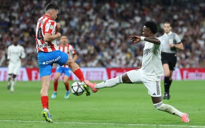 Gol perdido por Vini Jr em Real Madrid x Girona viraliza: 'Não acredito'
