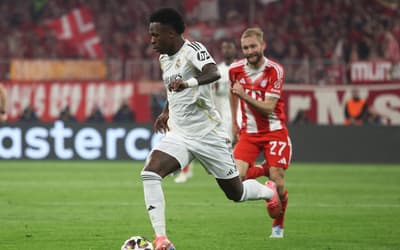 Vini Jr ultrapassa Messi em recorde na Champions League