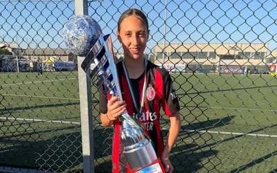 Filha de Modrić, Ema conquista primeiro título pelo Milan Sub-13