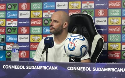 Franclim Carvalho analisa estreia com empate pelo Botafogo na Sul-Americana: 'Vamos melhorar'