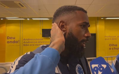 Gerson exalta postura do Cruzeiro contra o Boca: 'Eles vieram para catimbar'