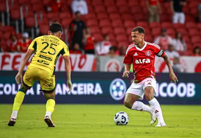Alan Patrick, jogador do Internacional, durante partida contra o Mirassol no Beira-Rio