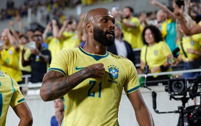 Igor Thiago marcou um dos gols do Brasil na vitória por 3 a 1 sobre a Croácia