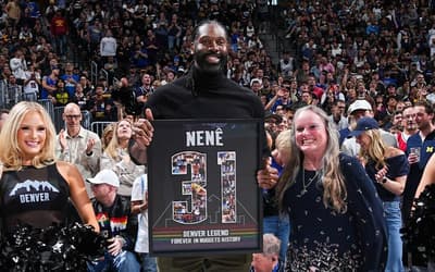 Astro brasileiro da NBA é homenageado em jogo do Denver Nuggets; vídeo