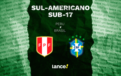 Peru x Brasil: onde assistir, horário e escalações do jogo pelo Sul-Americano Sub-17