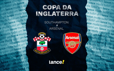 Southampton x Arsenal: onde assistir e prováveis escalações do jogo da Copa da Inglaterra