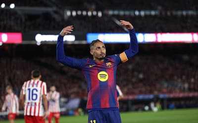 Raphinha detona arbitragem após eliminação do Barcelona na Champions: 'Roubado'