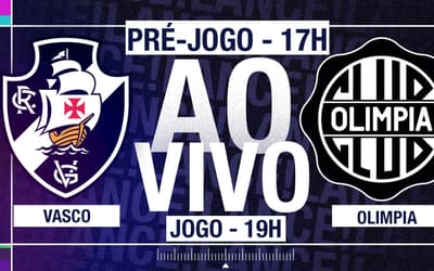 Lance! TV transmite ao vivo Vasco x Olimpia pela Sul-Americana