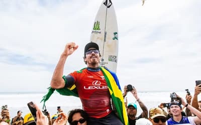 Yago Dora mostra nível de campeão da WSL e vai às semifinais em Bells Beach