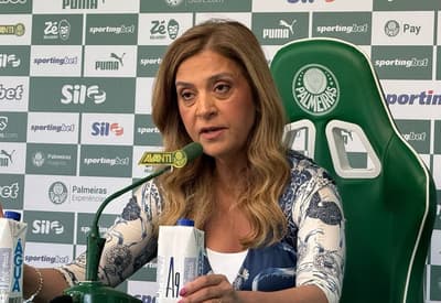 Leila Pereira, presidente do Palmeiras