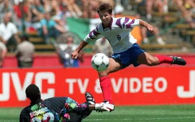 Salenko, o 'jogador de apenas um jogo' mais famoso das Copas do Mundo