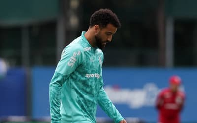 Palmeiras tem retorno de Felipe Anderson e inicia preparação para enfrentar o Flamengo