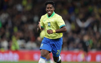 Endrick é o preferido dos leitores do Lance! para ser o '9' da Seleção na Copa; veja pódio