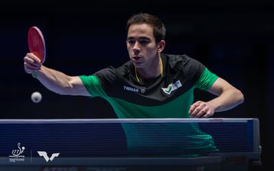 Em jogo dramático, Calderano leva Brasil às quartas do Mundial de Tênis de Mesa