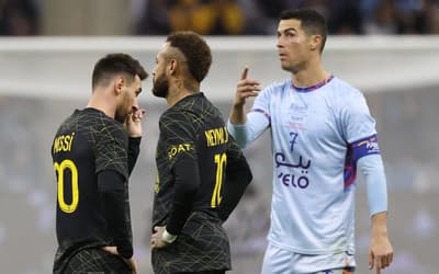 Neymar, Messi e CR7 chegam à Copa em queda de valor de mercado