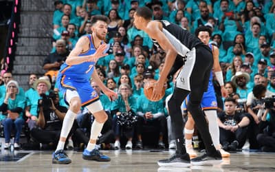 Thunder x Spurs pelo jogo 5 da final do Oeste da NBA; horário e onde assistir